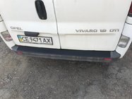 Nissan Primastar 2002–2014 Ochranná lišta zadného nárazníka DDU (ABS) fotografia 4