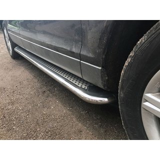 Bočné nášľapy Maydos V2 (2 ks, hliník/nehrdzavejúca oceľ) Audi Q7 2005–2015 fotografia 1