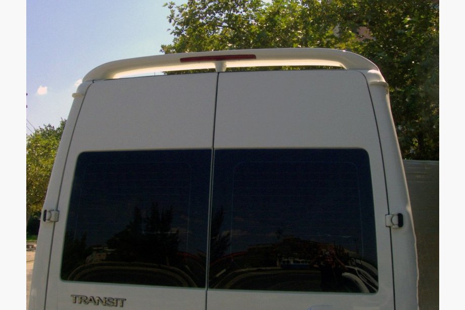 Ford Transit 2000–2014 Stredný strešný spojler Isikli (na lakovanie) Image