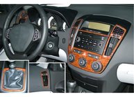Kia Ceed 2007–2012 Kryty palubnej dosky (Meric) Hliník fotografia 6