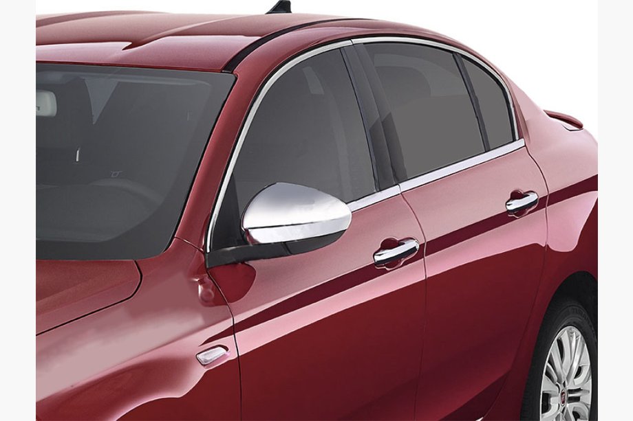 Fiat Tipo 2016– Kompletné nerezové lišty okolo okien Image