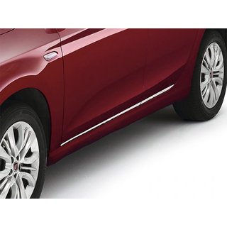 Dverné lišty (4 ks, nerez) Fiat Tipo 2016– fotografia 1
