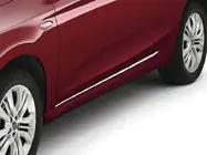 Fiat Tipo 2016– Dverné lišty (4 ks, nerez) fotografia 1