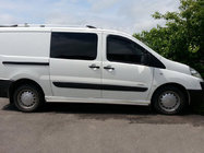 Citroen Jumpy 2007–2017 Bočné rúrky (2 ks, nerez) Ø60, krátky rázvor fotografia 1