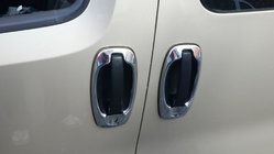 Fiat Fiorino/Qubo 2008–2024 Rámiky okolo kľučiek (4 ks, nerez) Carmos - turecká oceľ fotografia 5
