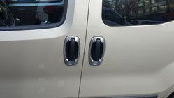 Fiat Fiorino/Qubo 2008–2024 Rámiky okolo kľučiek (4 ks, nerez) Carmos - turecká oceľ fotografia 6
