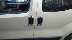 Fiat Fiorino/Qubo 2008–2024 Rámiky okolo kľučiek (4 ks, nerez) Carmos - turecká oceľ fotografia 7