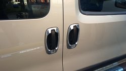 Fiat Fiorino/Qubo 2008–2024 Rámiky okolo kľučiek (4 ks, nerez) Carmos - turecká oceľ fotografia 11