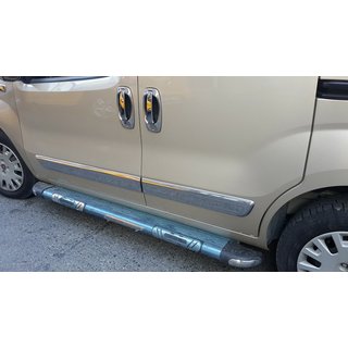 Nerezové lišty na dvere (4 ks) Citroen Nemo 2007–2017 fotografia 3