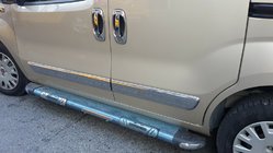 Citroen Nemo 2007–2017 Nerezové lišty na dvere (4 ks) fotografia 3