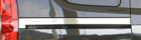 Opel Combo 2012–2018 Lišta pod posuvné dvere (2 ks, nerez) fotografia 7
