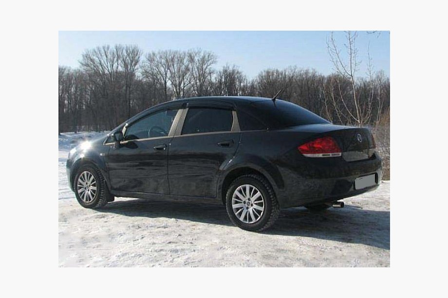 Fiat Linea 2006–2018 Okenné veterné deflektory (4 ks, Cobra) Image
