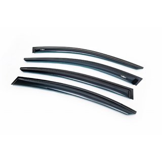Okenné deflektory F01 (4 ks, HIC) BMW rad 7 F01/F02 2008–2015 fotografia 1