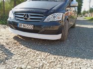Mercedes Viano 2004–2014 Predný lip spojler nárazníka 2010-2015 (na lakovanie) fotografia 1