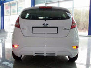 Ford Fiesta 2008–2017 Nástavec zadného nárazníka Meliset (na lakovanie) fotografia 1