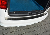 Volkswagen Caddy 2015–2020 Nerezové lišty na zadný nárazník OmsaLine fotografia 1