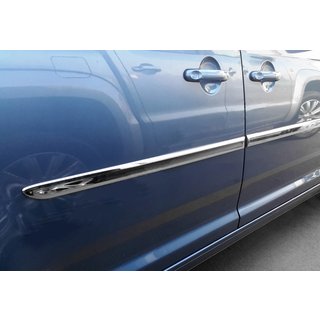 Kryty líšt (krátka verzia, 4 ks, nerez) Volkswagen Caddy 2015–2020 fotografia 1