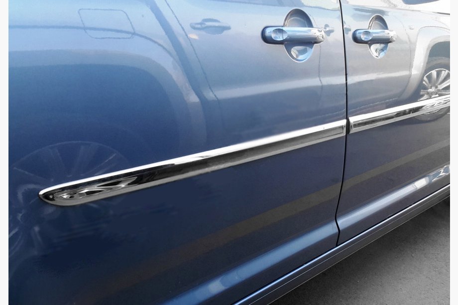 Volkswagen Caddy 2015–2020 Kryty líšt (krátka verzia, 4 ks, nerez) Image