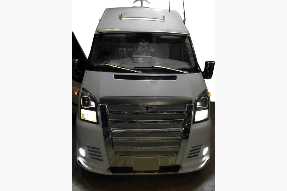 Ford Transit 2000–2014 Predný nárazník (USA štýl) Image