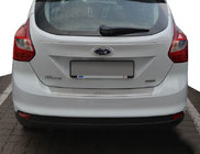 Ford Focus III 2011–2017 Nerezový kryt zadného nárazníka s ohybom Natanika 2011-2018, kombi fotografia 1