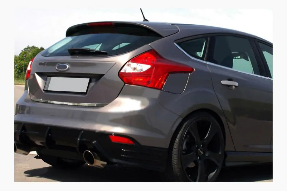Ford Focus III 2011–2017 Ochranná lišta hrany kufra 2011-2014 (Hatchback, nerez) Image