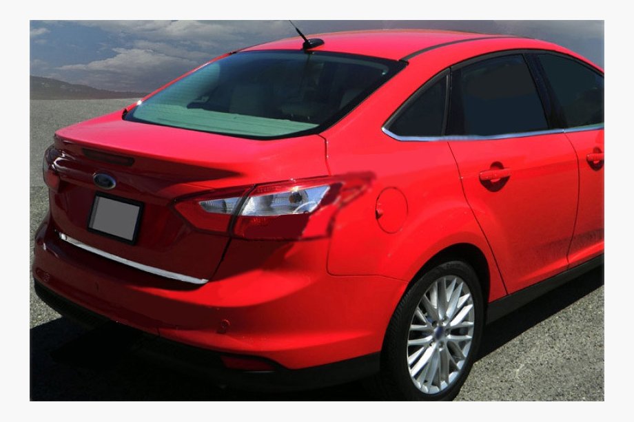 Ford Focus III 2011–2017 Nerezová lišta hrany kufra 2011-2014 (Sedan) Image