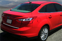 Ford Focus III 2011–2017 Nerezová lišta hrany kufra 2011-2014 (Sedan) fotografia 1