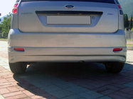 Ford Fiesta 2002–2008 Zadný nárazník 2002-2005 (kryt, na lakovanie) fotografia 1