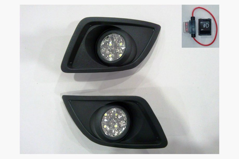 Ford Fiesta 2002–2008 LED hmlové svetlá 2006-2008 Image