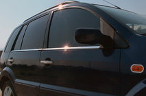 Ford Fusion 2002–2012 Vonkajšie okenné lišty (4 ks, nerez) OmsaLine – talianska nehrdzavejúca oceľ fotografia 1