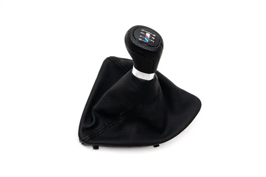 BMW 1 Series E81/E82/E87/E88 2004–2011 Manžeta radiacej páky + hlavica radiacej páky OEM V1 (koženka) Image