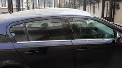 Opel Astra H 2004–2013 Vonkajšie okenné lišty (nerez) SW, Carmos - turecká oceľ fotografia 4