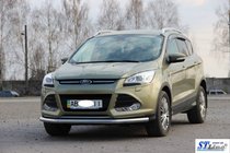 Ford Kuga/Escape 2013–2019 Predný ochranný rám ST008 (nerez) 60 mm fotografia 2