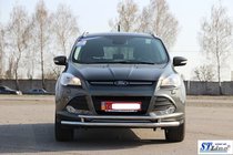 Ford Kuga/Escape 2013–2019 Predný ochranný rám ST014 (nerez) 60/42 mm fotografia 2