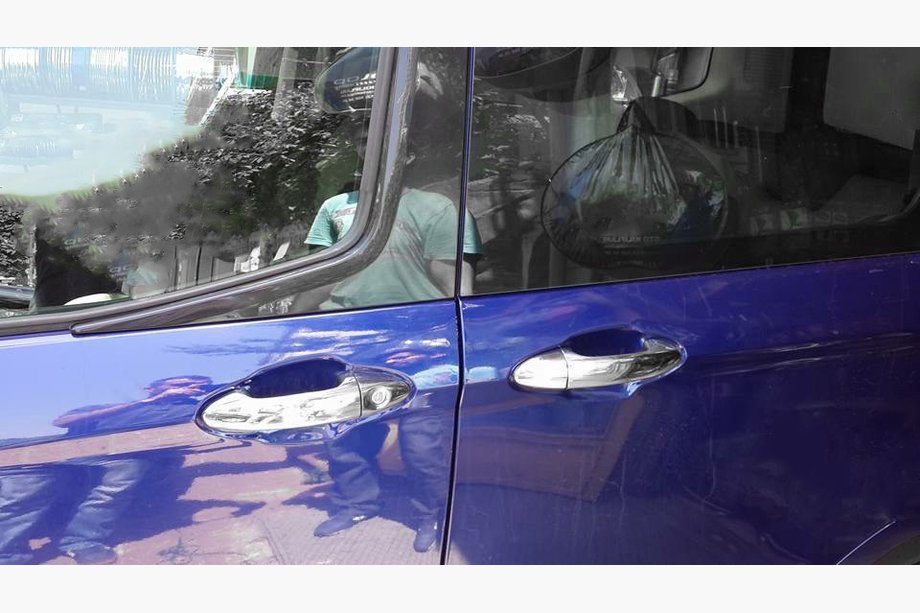 Ford Courier 2014–2023 Chrómové kryty kľučiek dverí (4 ks, nerez) Image