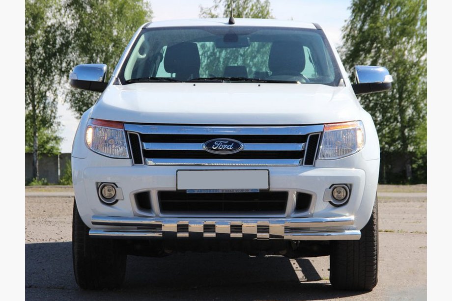 Ford Ranger 2011–2022 Predný ochranný rám ST016 (nerez) Image