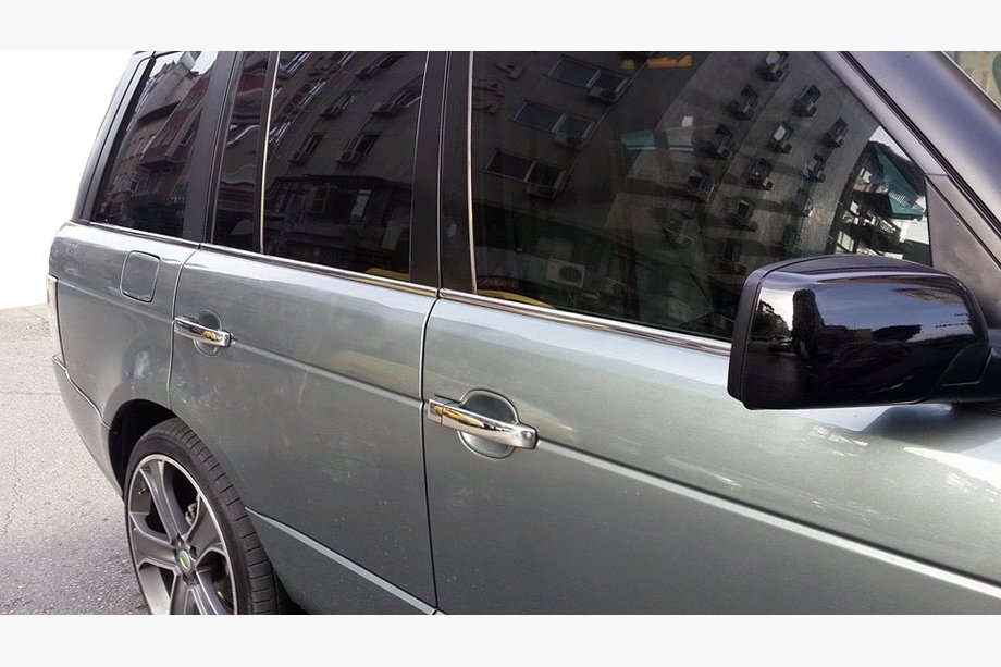 Range Rover Sport 2005–2013 Ozdobné lišty okien (6 ks, nerez) Image