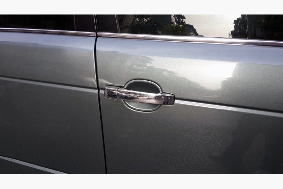 Range Rover III L322 2002–2012 Chrómové kryty kľučiek (4 ks, nerez) Fotografia 1