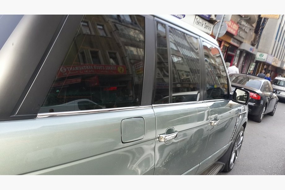 Range Rover III L322 2002–2012 Chrómové kryty kľučiek (4 ks, nerez) Fotografia 4
