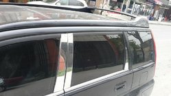 Honda HR-V 1998–2006 Lišta stĺpikov dverí (nerez) fotografia 4