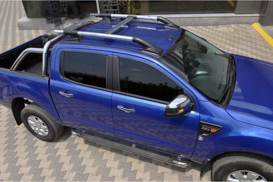 Ford Ranger 2011–2022 Strešné lyžiny s priečnikmi (2 ks) Image