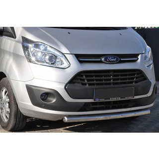 Predný ochranný rám ST008 (nerez) Ford Custom 2013–2022 fotografia 1