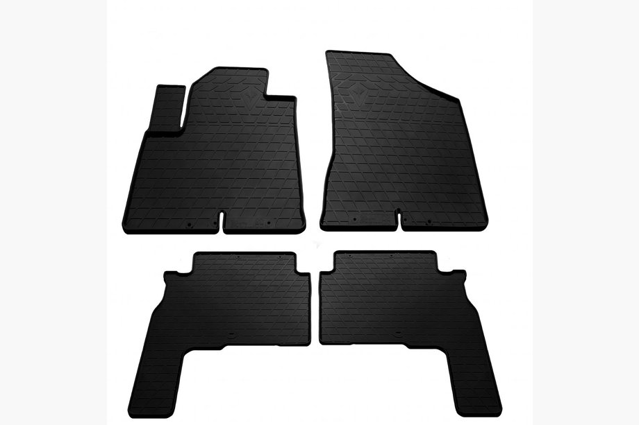 Hyundai Santa Fe 2 2006–2012 Gumené rohože do interiéru 2006-2010 (4 ks, Stingray Premium) Image