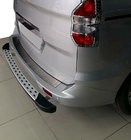 Ford Courier 2014–2023 Ochranná lišta zadného nárazníka OmsaLine (matná, nerez) fotografia 1