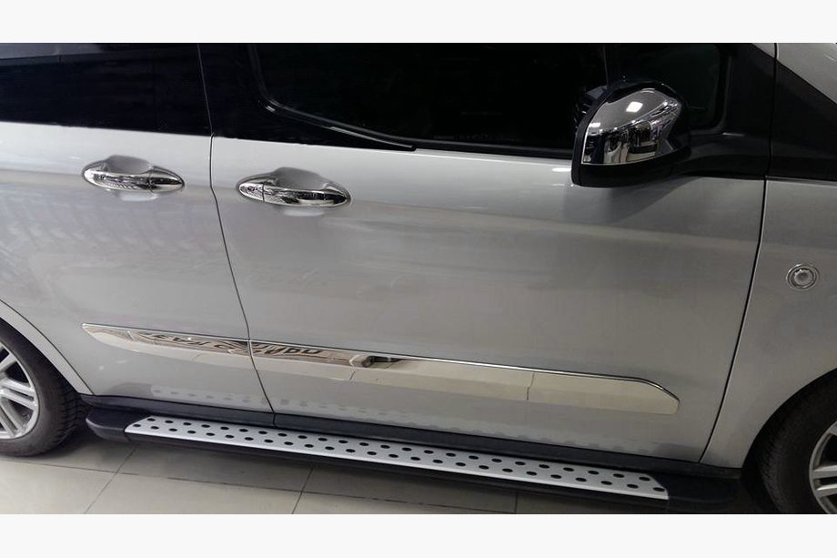Ford Courier 2014–2023 Bočné prahy DotLine (2 ks, hliník) Image
