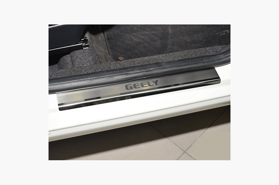 Geely LC Cross 2008–2016 Natanika Premium kryty prahov (4 ks, nerez) Image