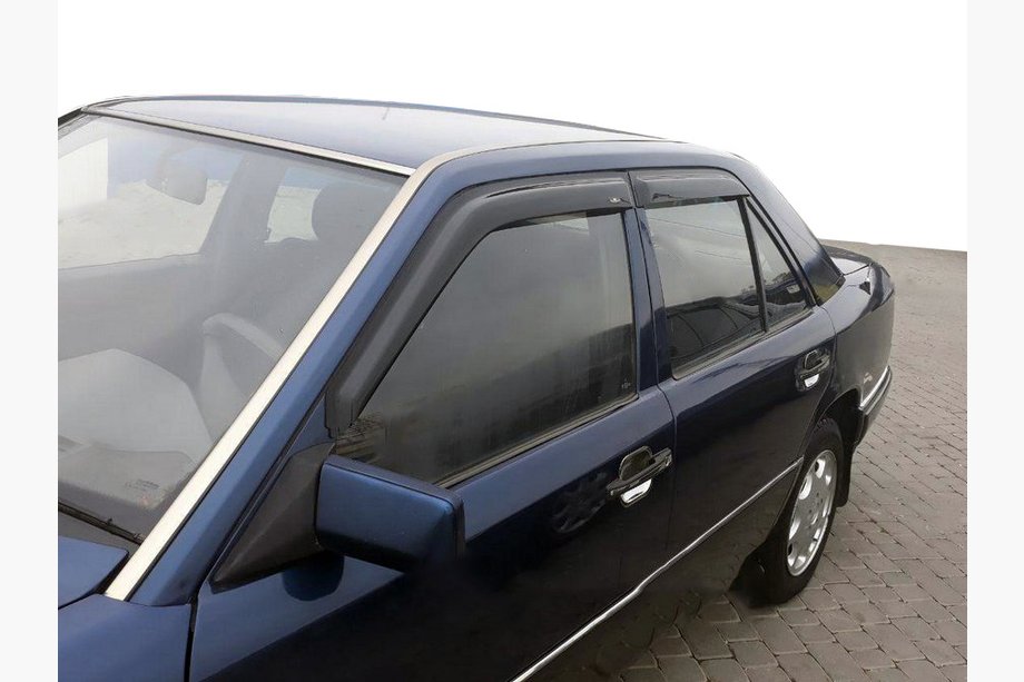 Mercedes E-trieda W124 1984–1997 Okenné deflektory SD (4 ks, Heko) Image