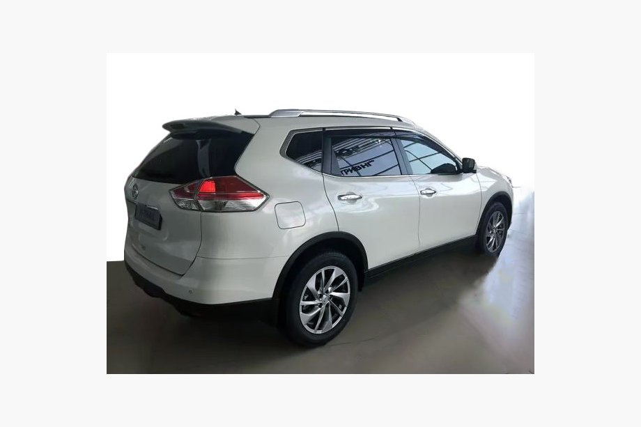 Nissan X-trail T32/Rogue 2014–2021 Okenné deflektory s chrómovou lištou (4 ks, AVTM) Image