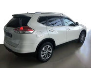 Nissan X-trail T32/Rogue 2014–2021 Okenné deflektory s chrómovou lištou (4 ks, AVTM) fotografia 1