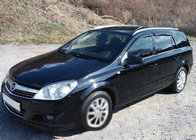 Opel Astra H 2004–2013 Deflektory okien WG (4 ks, HIC) fotografia 9